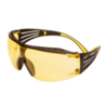 SecureFit™ 400X Veiligheidsbril, geel/zwart montuur, Scotchgard™ condenswerende en krasbestendige coating (K&N), amberkleurige lenzen, SF403XSGAF-YEL-EU